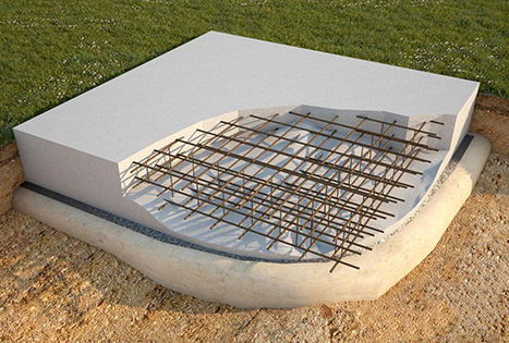 Калькулятор бетона на монолитную плиту фундамента